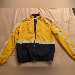Windbreaker jacket.